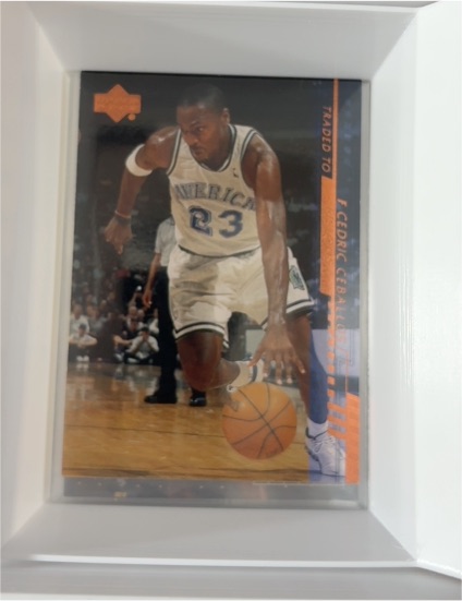 2000-01 Upper Deck #34 Cedric Ceballos — front