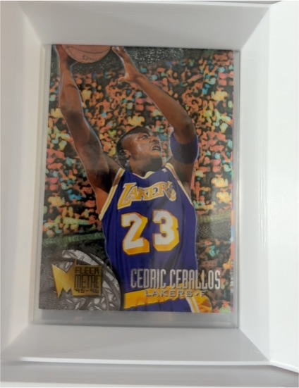 1995-96 Fleer Metal #52 Cedric Ceballos — front