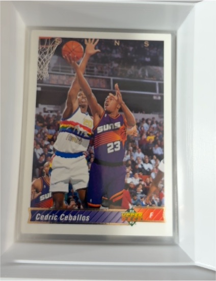 1992-93 Upper Deck #383 Cedric Ceballos — front