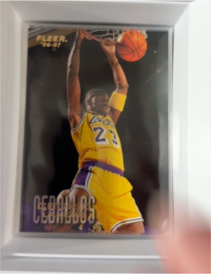 1996-97 Fleer #53 Cedric Ceballos — front