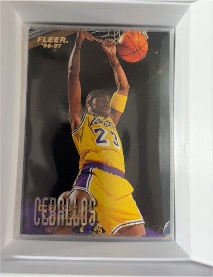 1996-97 Fleer #53 Cedric Ceballos — front