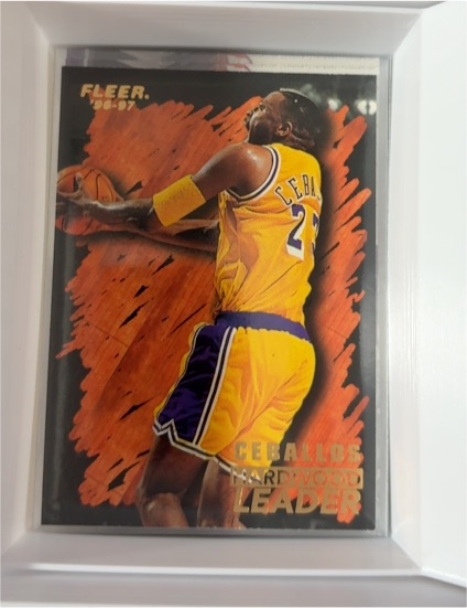 1996-97 Fleer #132 Cedric Ceballos — front