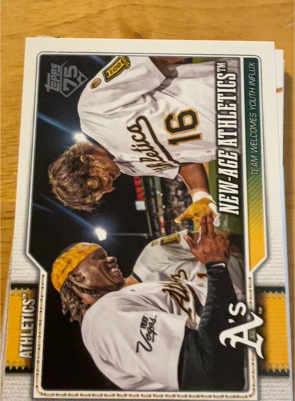 2026 Topps Series 1 #122 Nick Kurtz & Lawrence Butler — front