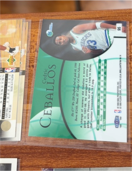 1994-95 Upper Deck #151 Cedric Ceballos — front