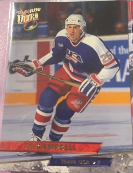 1993-94 Fleer Ultra #479 Jim Campbell — front