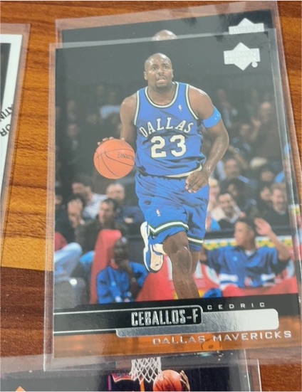 1999-00 Upper Deck #206 Cedric Ceballos — front