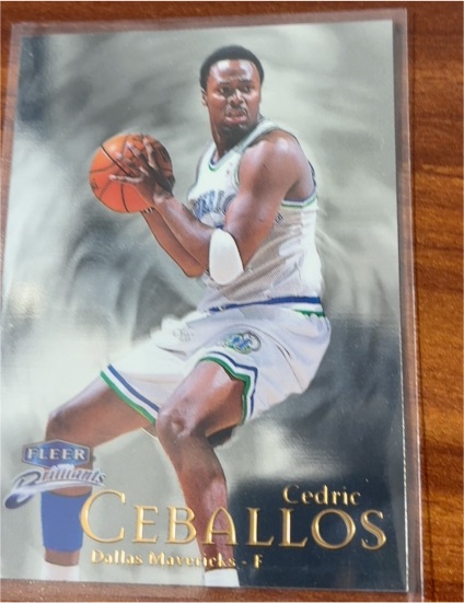 1998-99 Fleer Brilliants #95 Cedric Ceballos — front