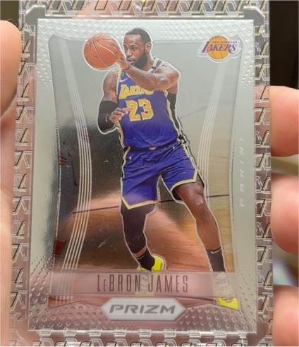 2020-21 Panini Prizm #6 LeBron James — front
