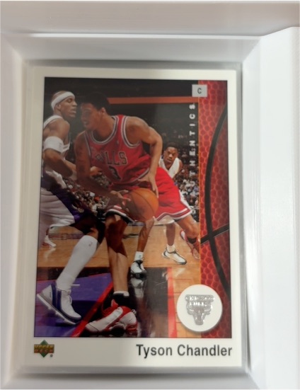 2002-03 Upper Deck Authentics #9 Tyson Chandler Chicago Bulls — front
