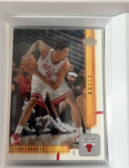 2001-02 Upper Deck #244 Tyson Chandler — front