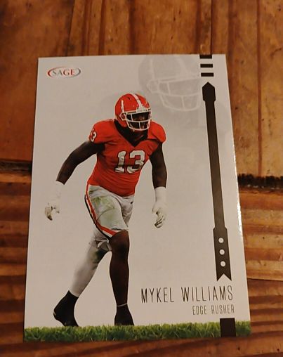 2025 Sage High Series #175 Mykel Williams — front