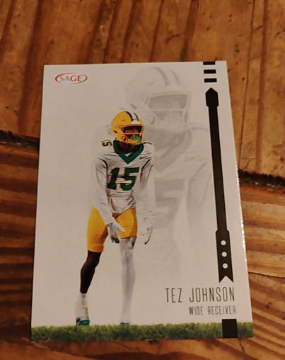 2025 Sage High Series #130 Tez Johnson — front