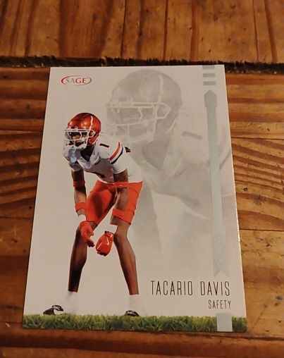 2025 Sage High Series #138 Tacario Davis — front