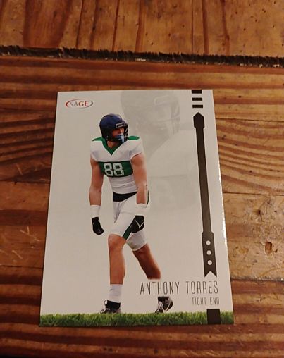 2025 Sage High Series #187 Anthony Torres — front