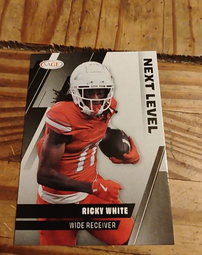 2025 Sage High Series #115 Ricky White Next Level — front