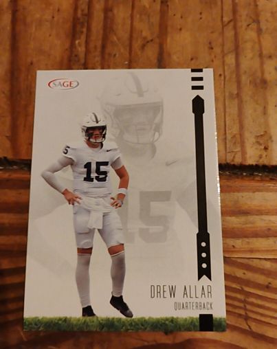 2025 Sage High Series #147 Drew Allar — front