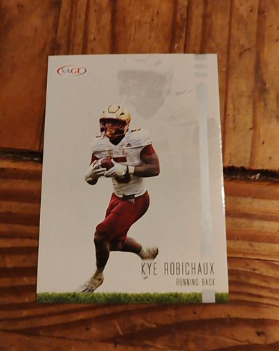 2025 Sage High Series #167 Kye Robichaux Boston College Eagles — front