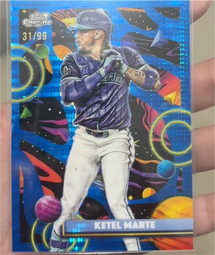 2025 Topps Cosmic Chrome #175 Ketel Marte — front