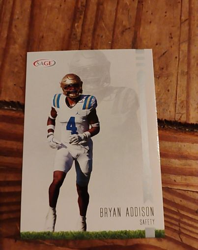 2025 Sage High Series #172 Bryan Addison — front