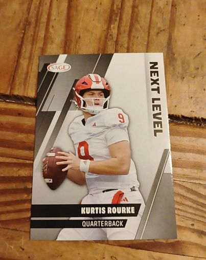 2025 SAGE High Series #119 Kurtis Rourke Next Level Black — front