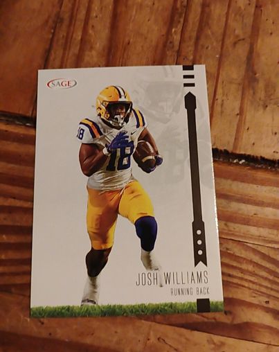 2025 Sage High Series #191 Josh Williams — front