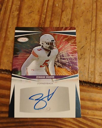 2025 Sage High Series #A-ZV Zemaiah Vaughn — front