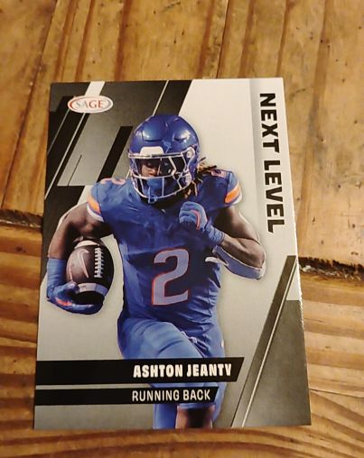 2025 Sage Next Level #111 Ashton Jeanty — front