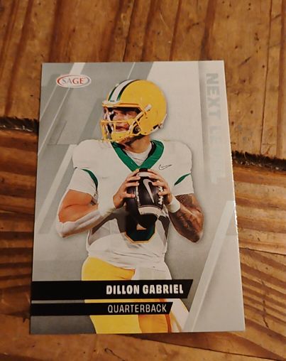 2025 Sage High Series Silver Next Level #101 Dillon Gabriel — front