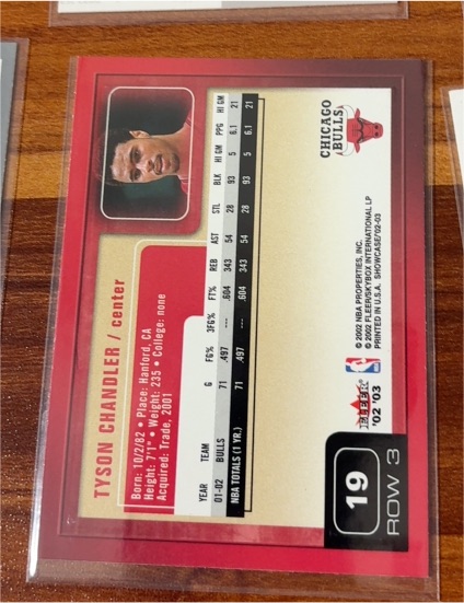 2002-03 Fleer #19 Tyson Chandler — front