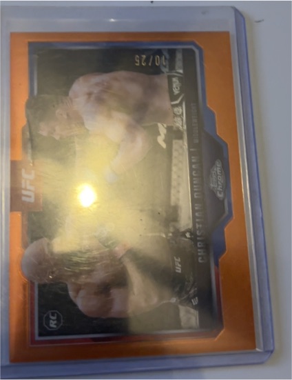 2025 Topps Chrome UFC #51 Christian Duncan Rookie — front