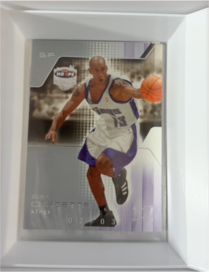 2003-04 Upper Deck Finite #192 Greg Ostertag Sacramento Kings — front