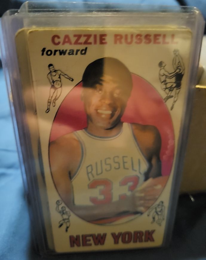 1969 Topps #3 Cazzie Russell — front