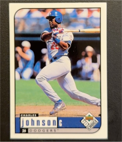 1999 Upper Deck Choice #97 Charles Johnson — front