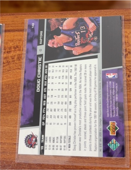 1997-98 Upper Deck #148 Doug Christie — front