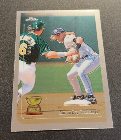 1999 Topps Chrome #417 Miguel Cairo — front