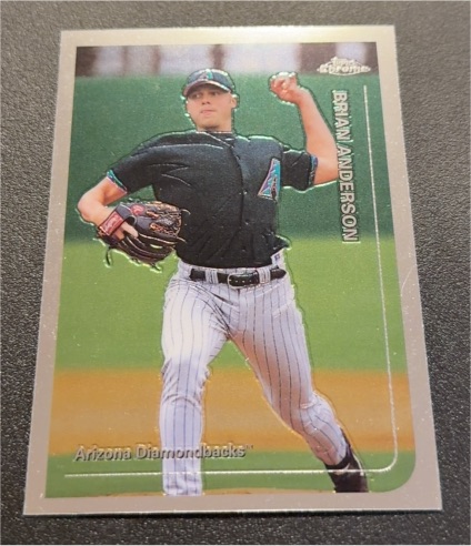 1999 Topps Chrome #409 Brian Anderson — front
