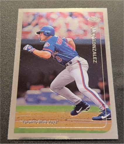 1999 Topps Chrome #305 Alex Gonzalez — front