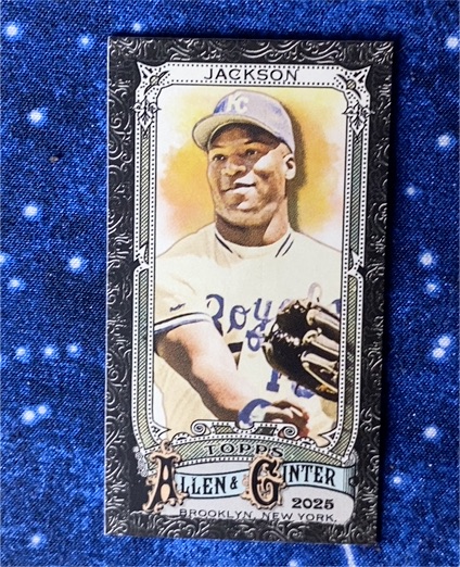 2025 Topps Allen & Ginter #18 Bo Jackson — front