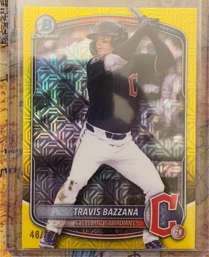 2025 Bowman Chrome Prospects #BCP-131 Travis Bazzana — front