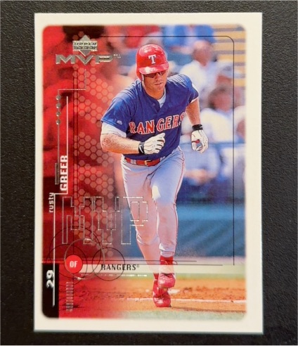 1999 Upper Deck MVP #210 Rusty Greer — front
