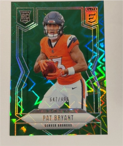 2025 Panini Donruss Elite #192 Pat Bryant — front