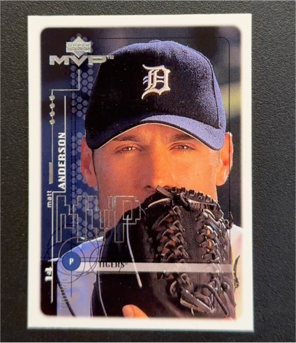 1999 Upper Deck MVP #77 Matt Anderson — front