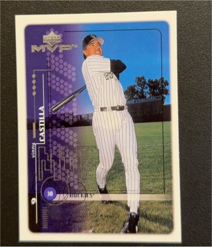 1999 Upper Deck MVP #70 Vinny Castilla — front