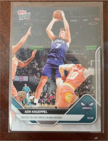 2025 Topps Now #97 Kon Knueppel — front