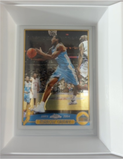 2003-04 Topps Chrome #53 Marcus Camby — front