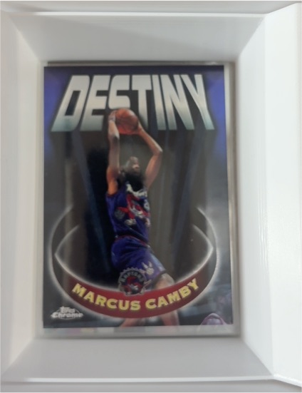 1997-98 Topps Chrome Destiny #D11 Marcus Camby — front
