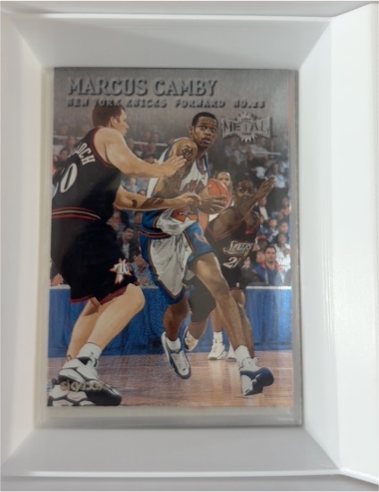 1999-00 Skybox Metal #144 Marcus Camby — front