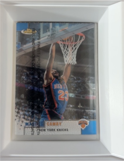 2000-01 Topps #2 Marcus Camby — front