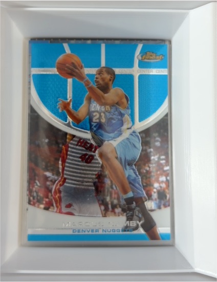 2005-06 Topps Finest #62 Marcus Camby — front
