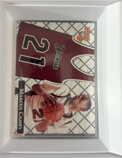 1996 Score Board Rookies College Jerseys #J3 Marcus Camby — front
